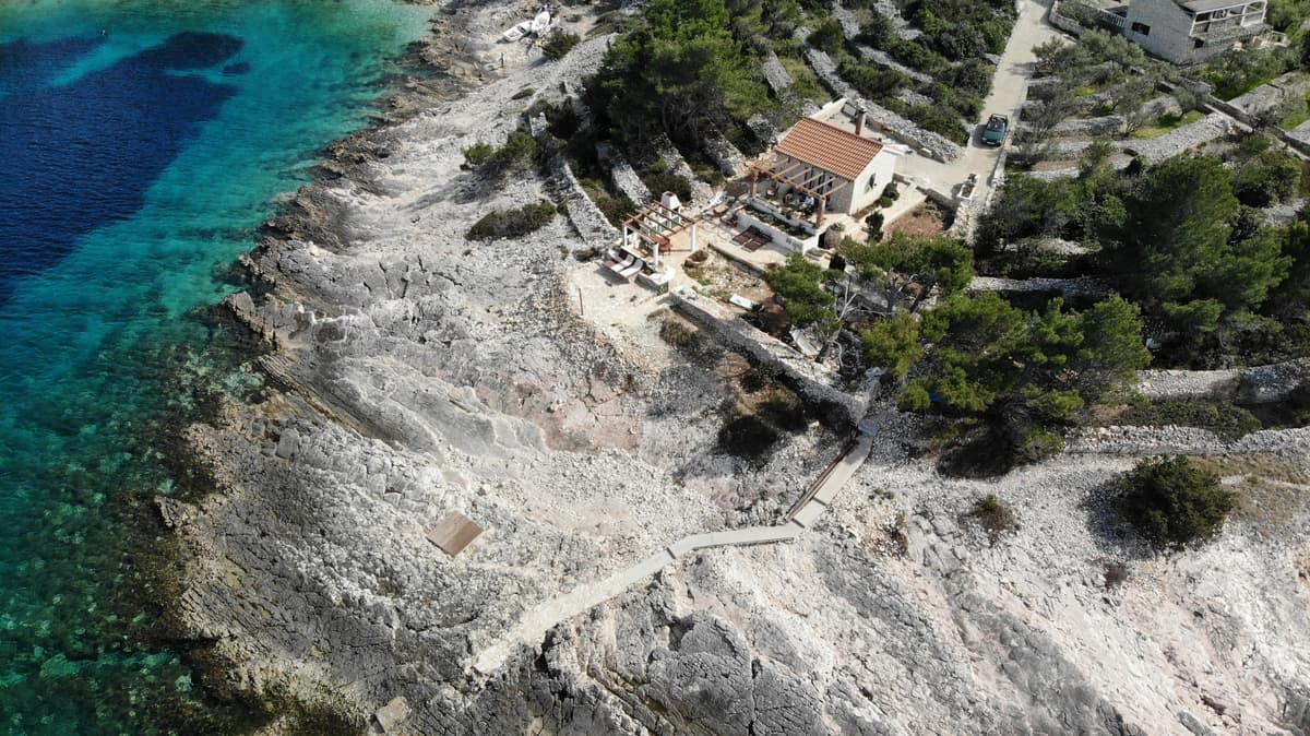 Coastal property aerial