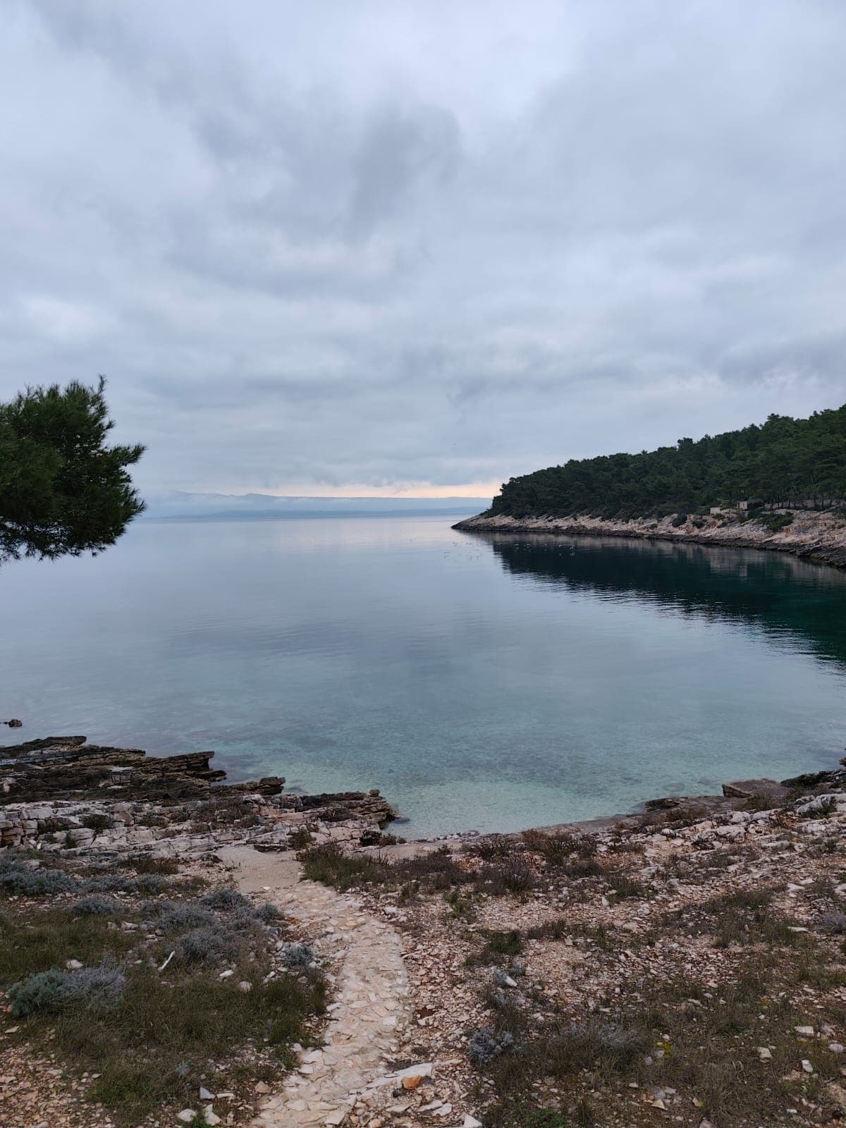 Coastal path to the sea